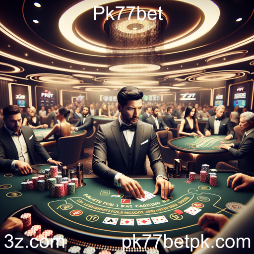 Cassino Ao Vivo no Pk77bet: A Experiência Real do Jogo Online
